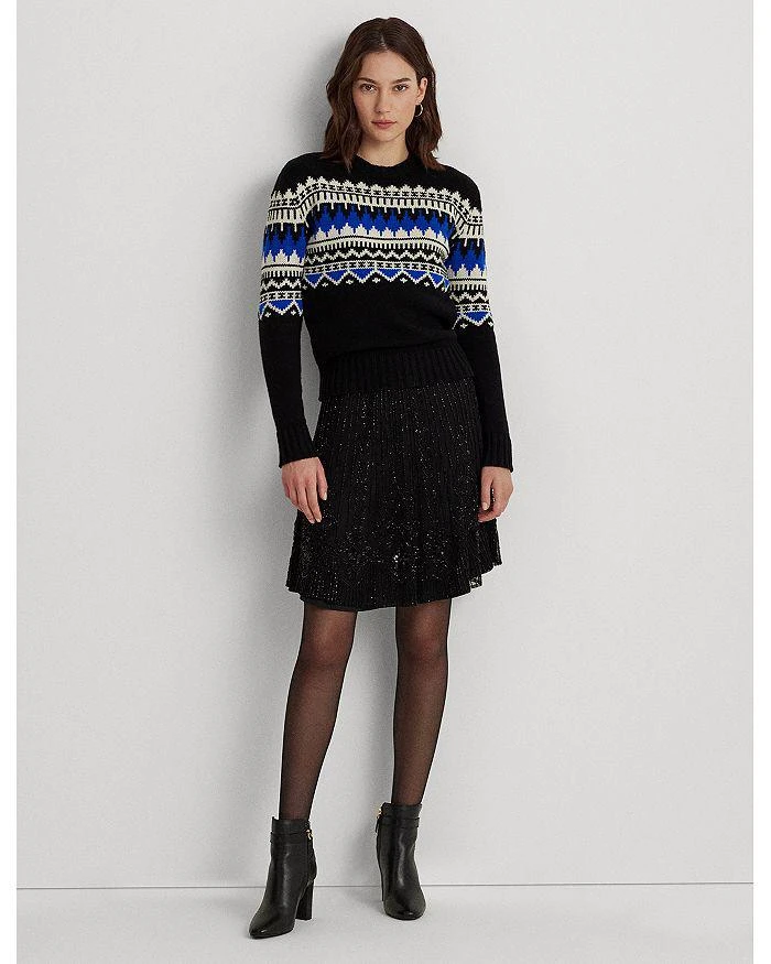 Ralph Lauren Beaded A Line Mini Skirt 2