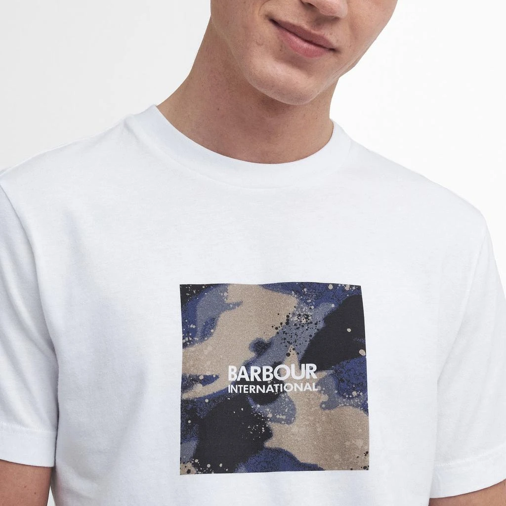 Barbour Barbour International Graphic Print Cotton-Jersey T-Shirt 3