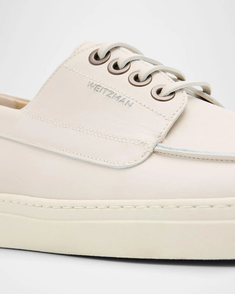 Stuart Weitzman Men's Bristol Leather Boat Shoes 7