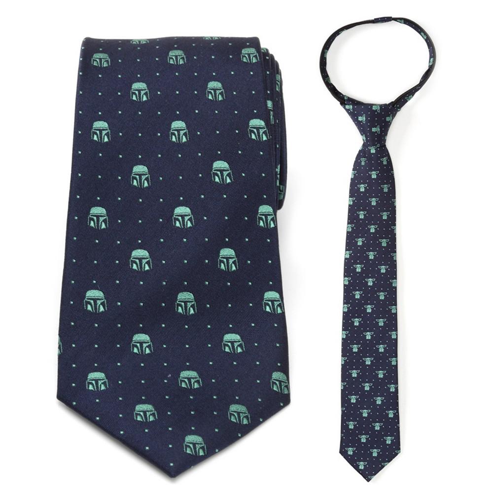 Star Wars Father and Son Mondo and The Child Zipper Necktie Gift Set