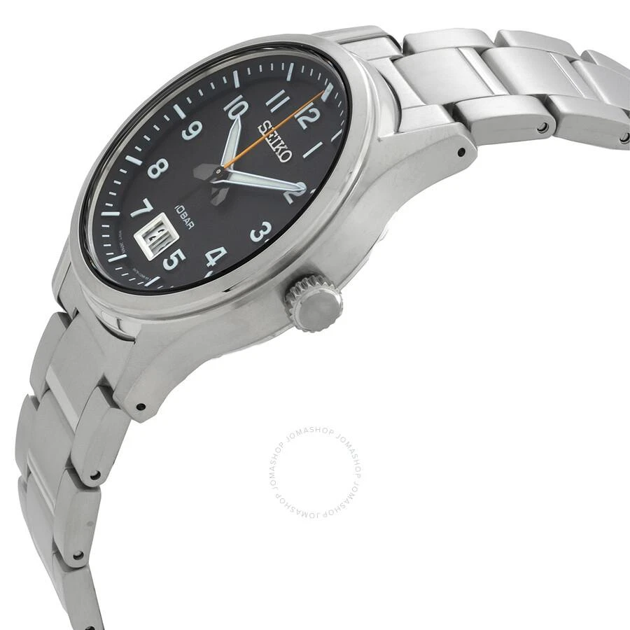 Seiko Classic Quartz Black Dial Men's Watch SUR569P1 2