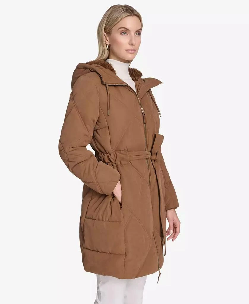 Andrew Marc Women
s Hollis Belted Parka 2