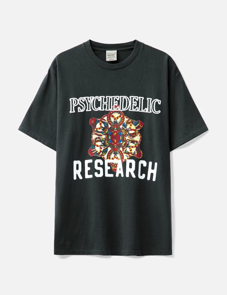 CRTFD PSYCHEDELIC RESEARCH T-SHIRT 1