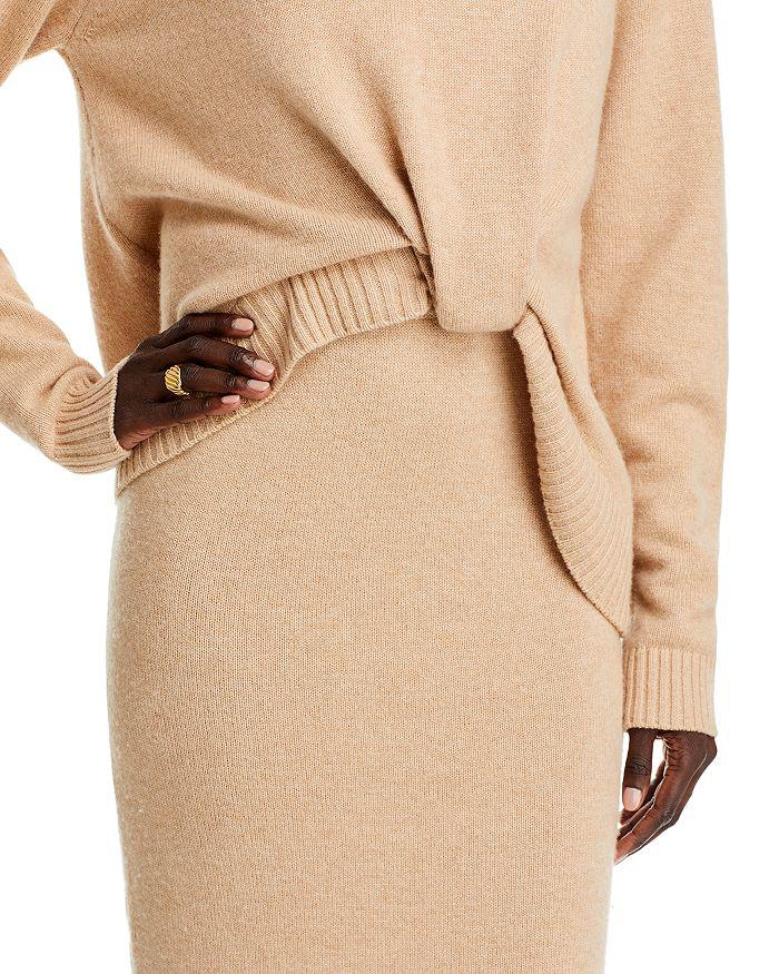 3.1 Phillip Lim Long Sleeve Draped Knit Dress