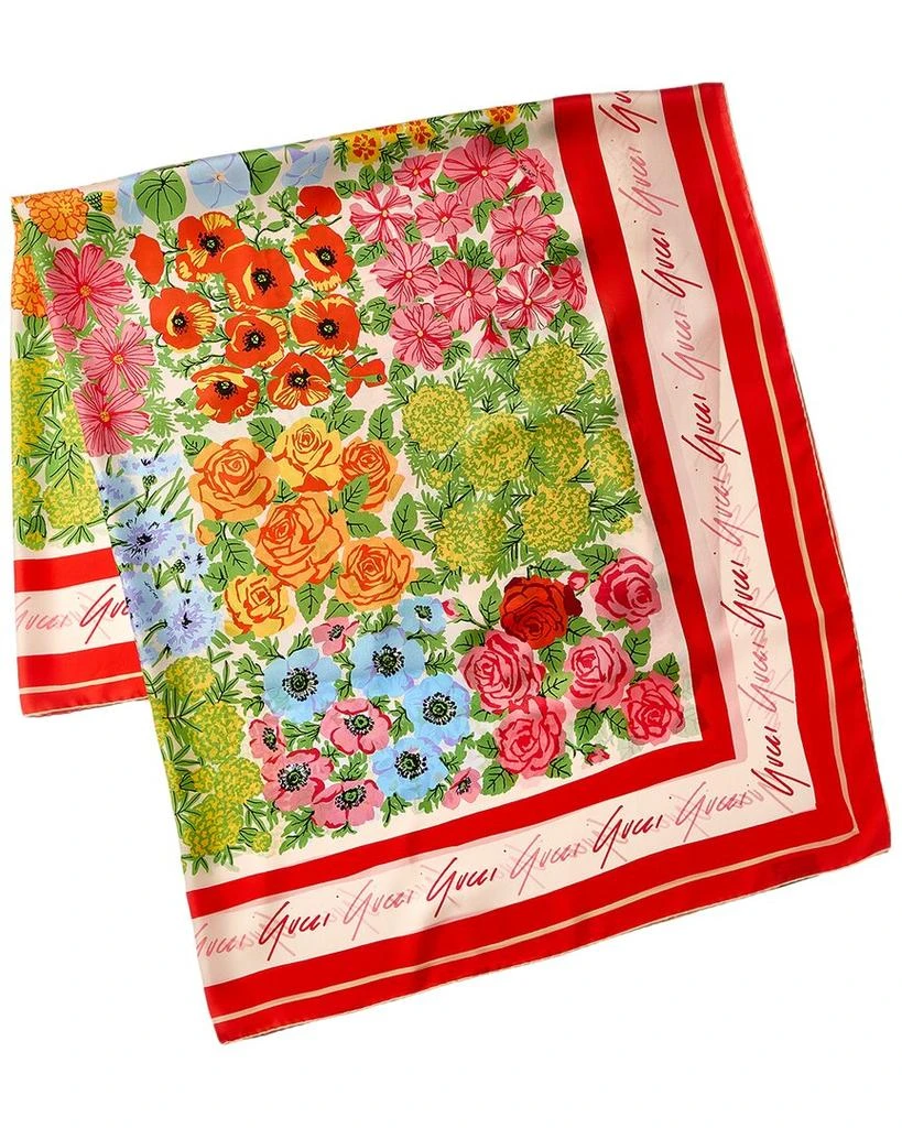 Gucci Silk Scarf 1