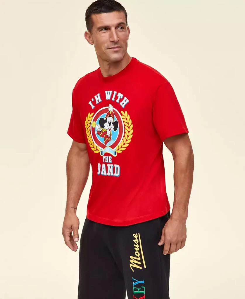 Disney | Macy's Adult Unisex Mickey Mouse I'm with The Band Graphic T-Shirt, Exclusively at Macy's 2