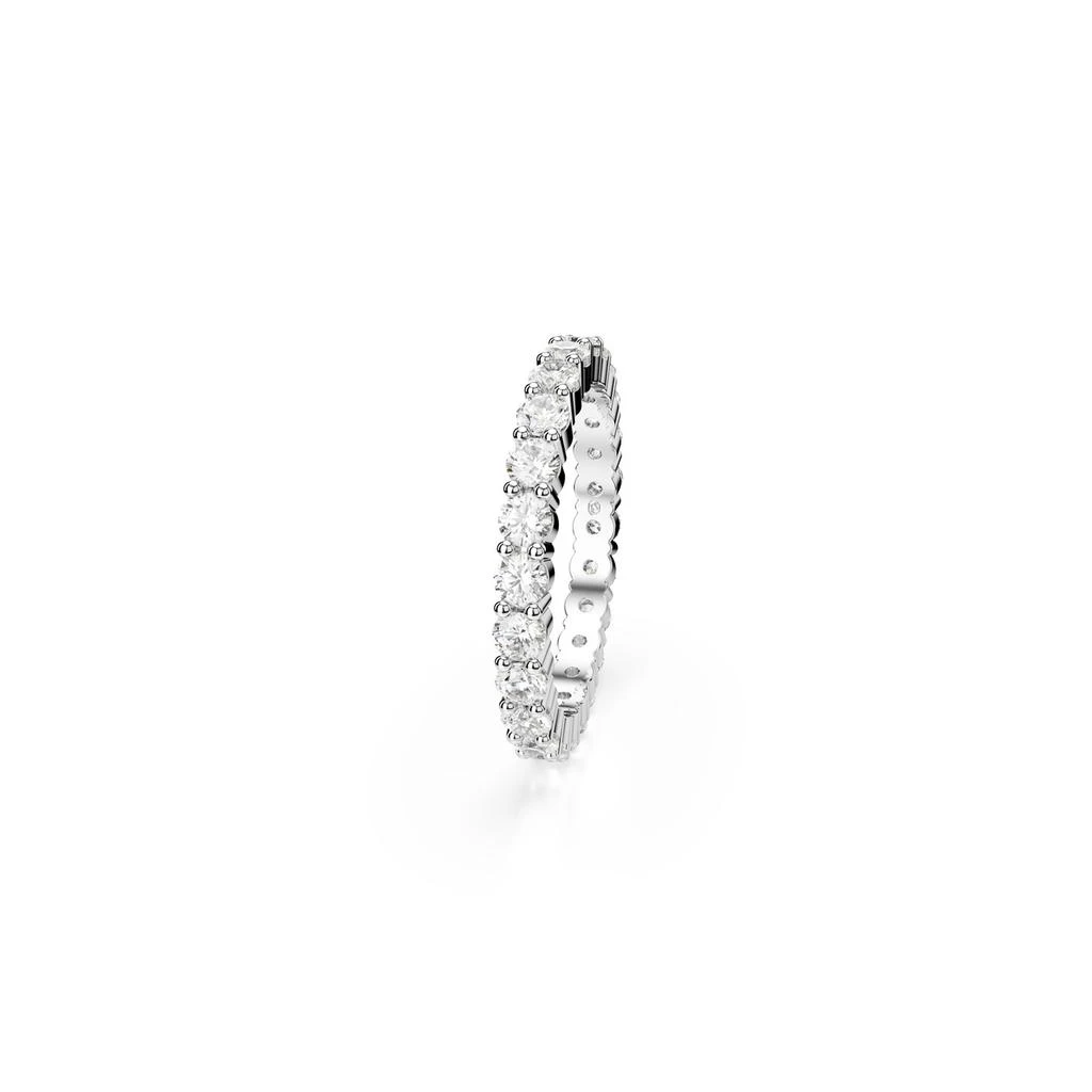 Swarovski Matrix vittore ring round cut white silver-tone finish 2