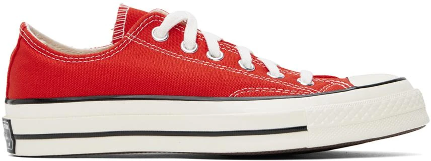Converse Red Chuck 70 Low Top Sneakers 1