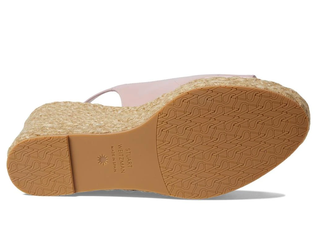 Stuart Weitzman Island Peep-Toe Espadrille Wedge 3