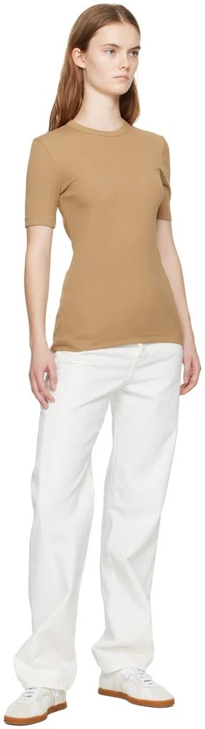 Totême White Twisted Seam Jeans 4