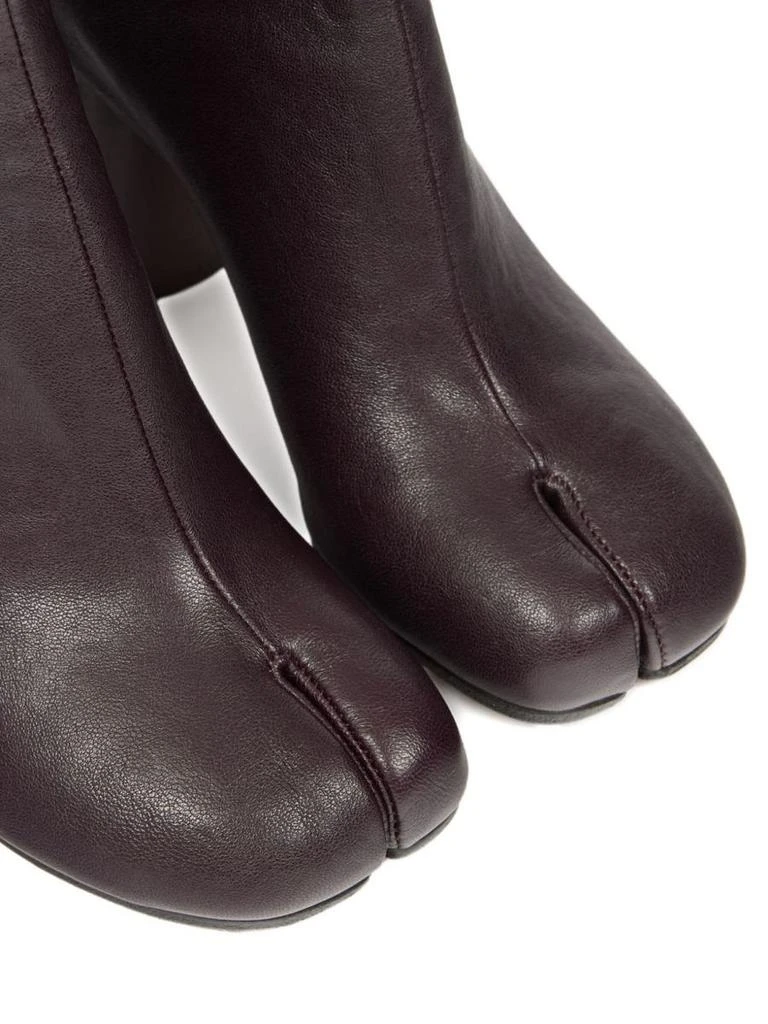 MAISON MARGIELA Maison Margiela Tabi Leather Ankle Boots 3