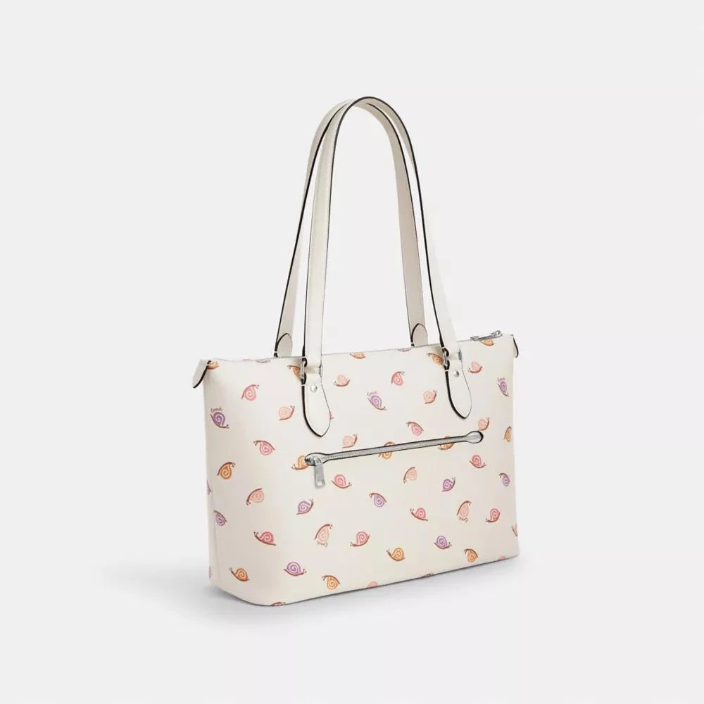 Coach Gallery Tote Bag With Snail Print 3