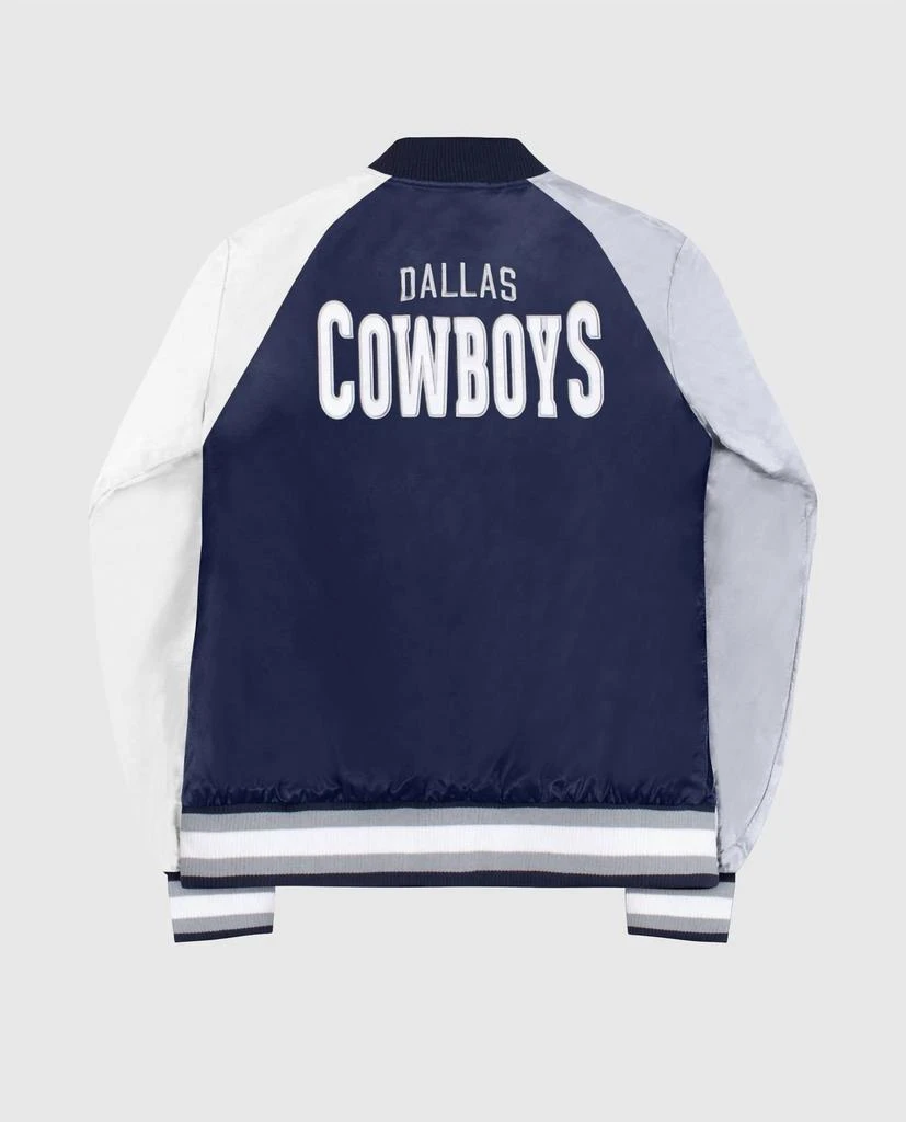 Starter Starter - Women
s Dallas Cowboys Snap-front Varsity Satin Starter Jacket 2