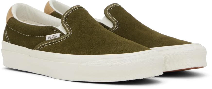 Vans Khaki OG Slip-On 59 LX Sneakers 4