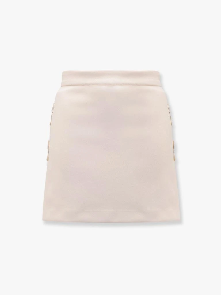 ELISABETTA FRANCHI Crepe shorts with satin bows 1