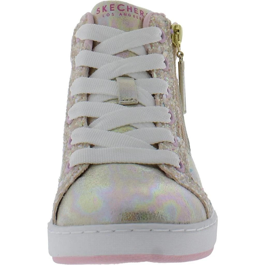 Skechers Shoutouts-Steel The Show Girls Little Kid Lifestyle Casual and Fashion Sneakers 3