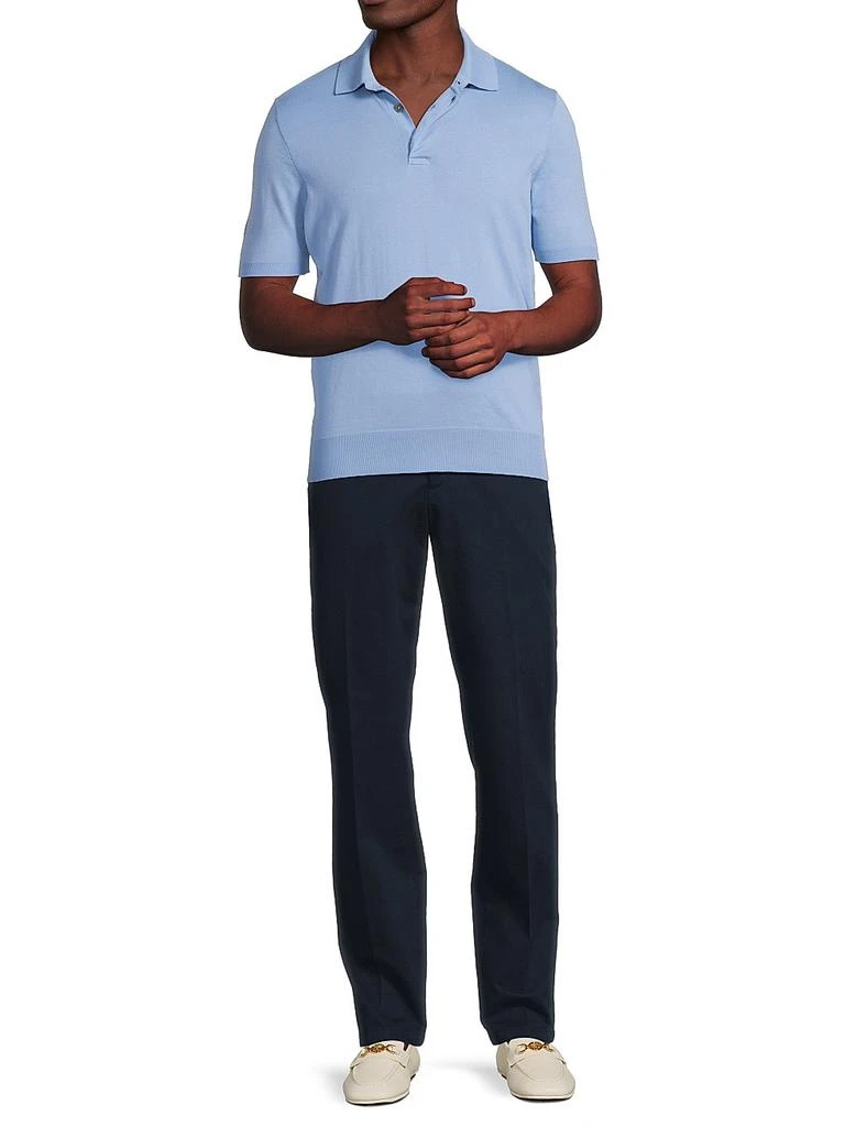 Ralph Lauren Cotton Polo-Collar Sweater 2