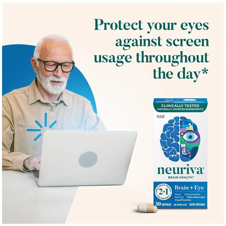 Neuriva Brain + Eye Health Support Capsules 4