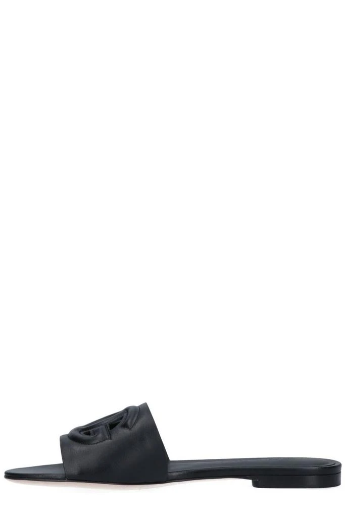 Dolce 
Gabbana Dolce 
Gabbana Logo Detailed Open Toe Sandals 3