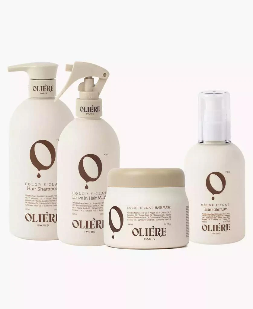 Oliere Paris Color Eclat Repairing Hydrating Color-Protecting Hair Care Set $288 Value