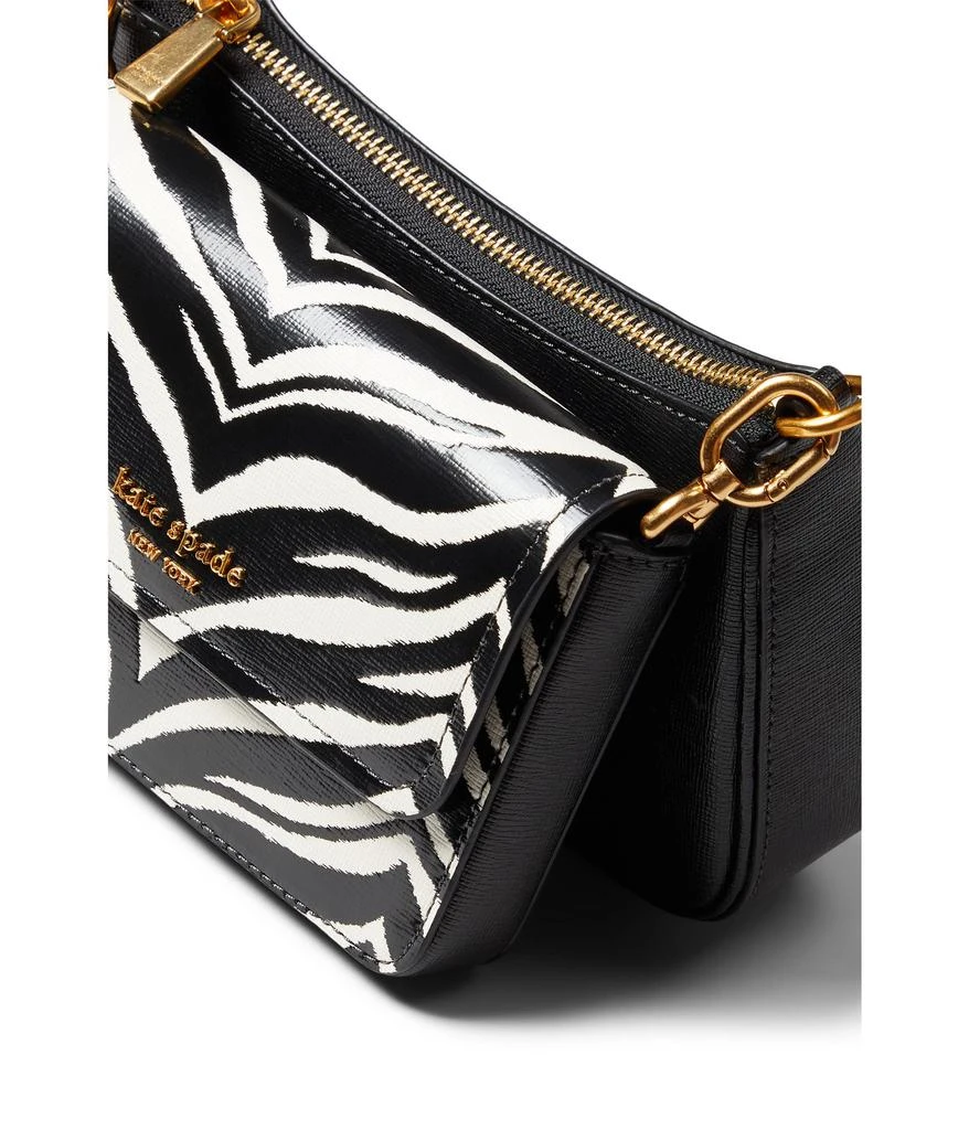 Kate Spade New York Morgan Zebra Print Double Up Crossbody 4