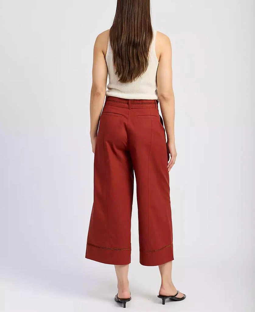 En Saison Women's Megumi Tie-Waist Mid-Rise Pants 2