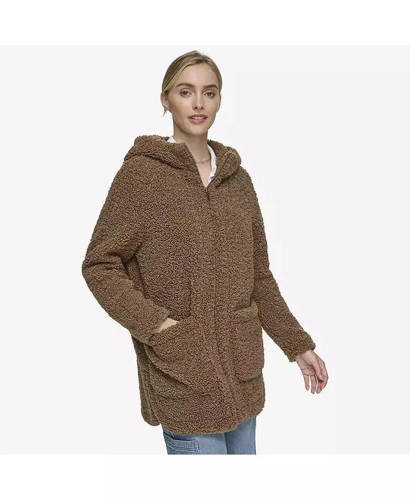 Andrew Marc Women
s Seneca Soft Sherpa Women
s Teddy Coat