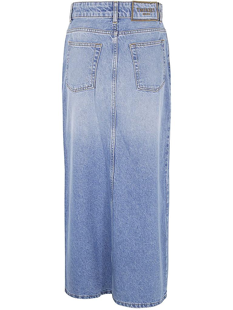 TwinSet Denim Skirt