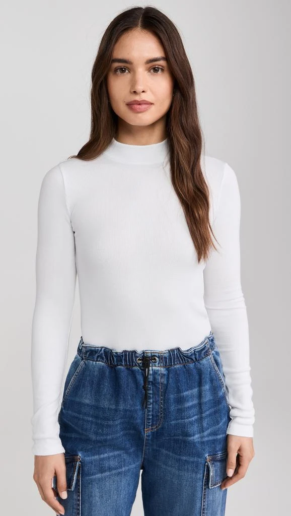 ASKK NY Mock Neck Long Sleeve Pullover 6