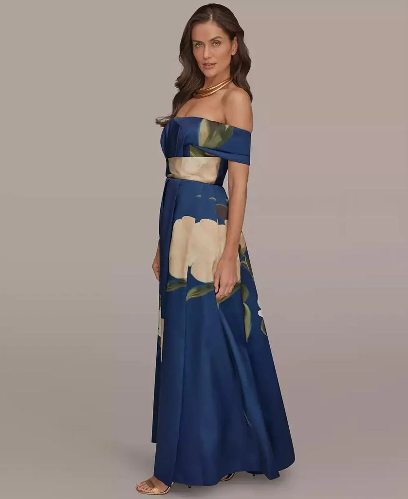 Donna Karan Women
s Off-The-Shoulder Ball Gown Dress 3
