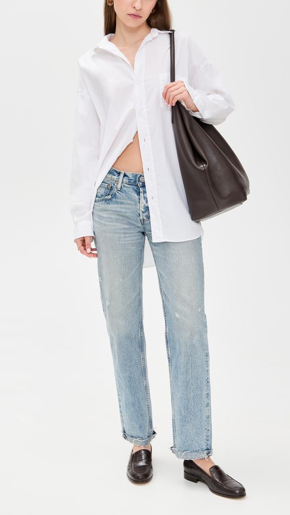 MOUSSY VINTAGE MV Arverne Straight Low Jeans