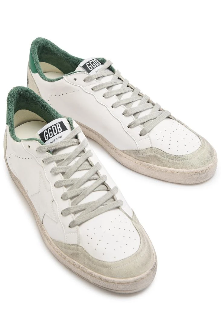 Golden Goose Ball Star distressed leather sneakers 3