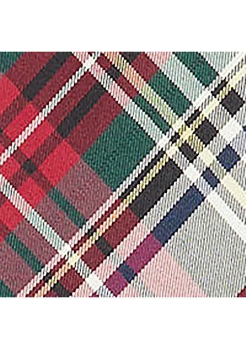 Ralph Lauren Girls 2-6x Plaid Twill Dress 3