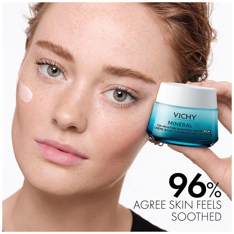 Vichy Mineral 89 Rich Moisturizing Cream, Hydrating Face Moisturizer 3