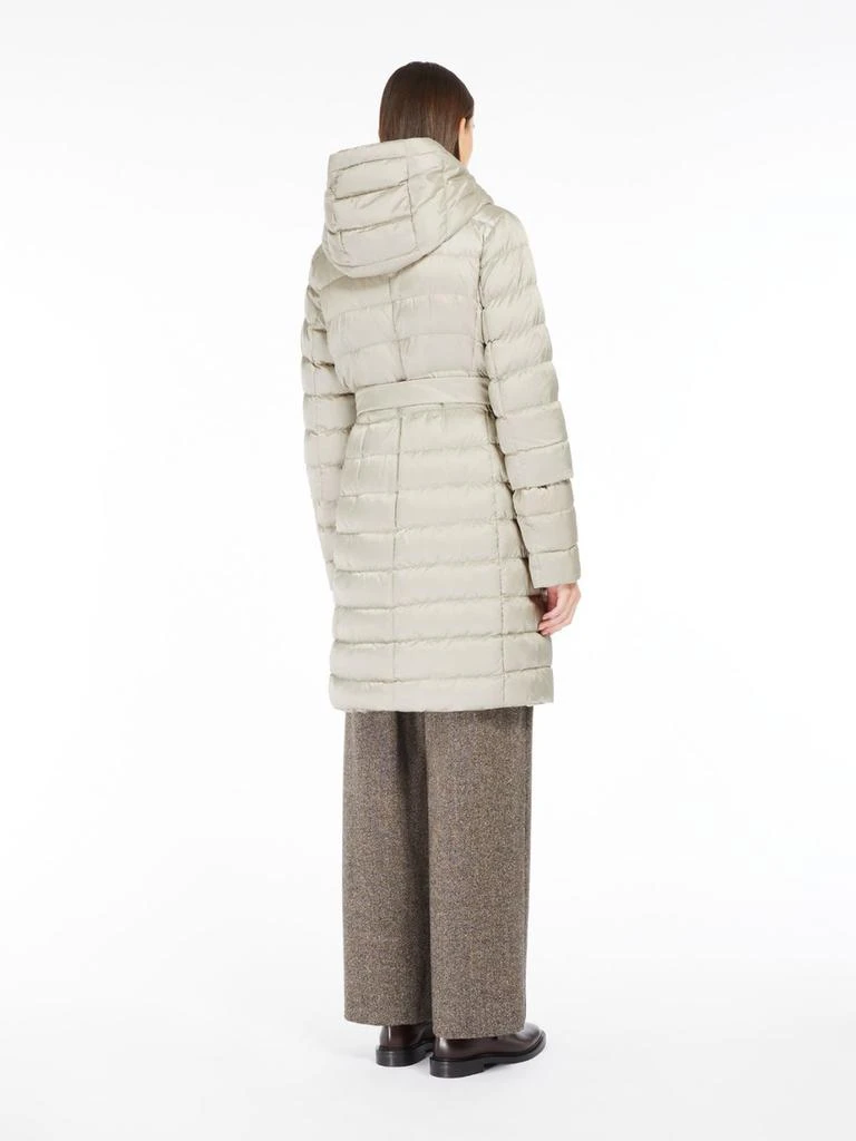 Weekend Max Mara Reversible down jacket in water-repellent satin 4