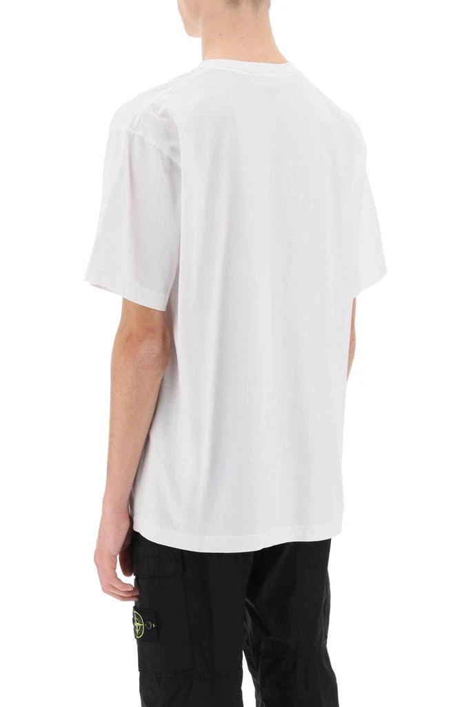 Stone Island t-shirt with reflective print 3