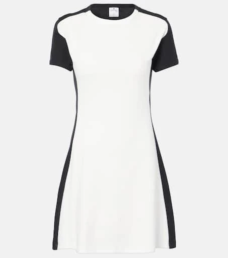 Courrèges Logo cotton jersey T-shirt dress 1