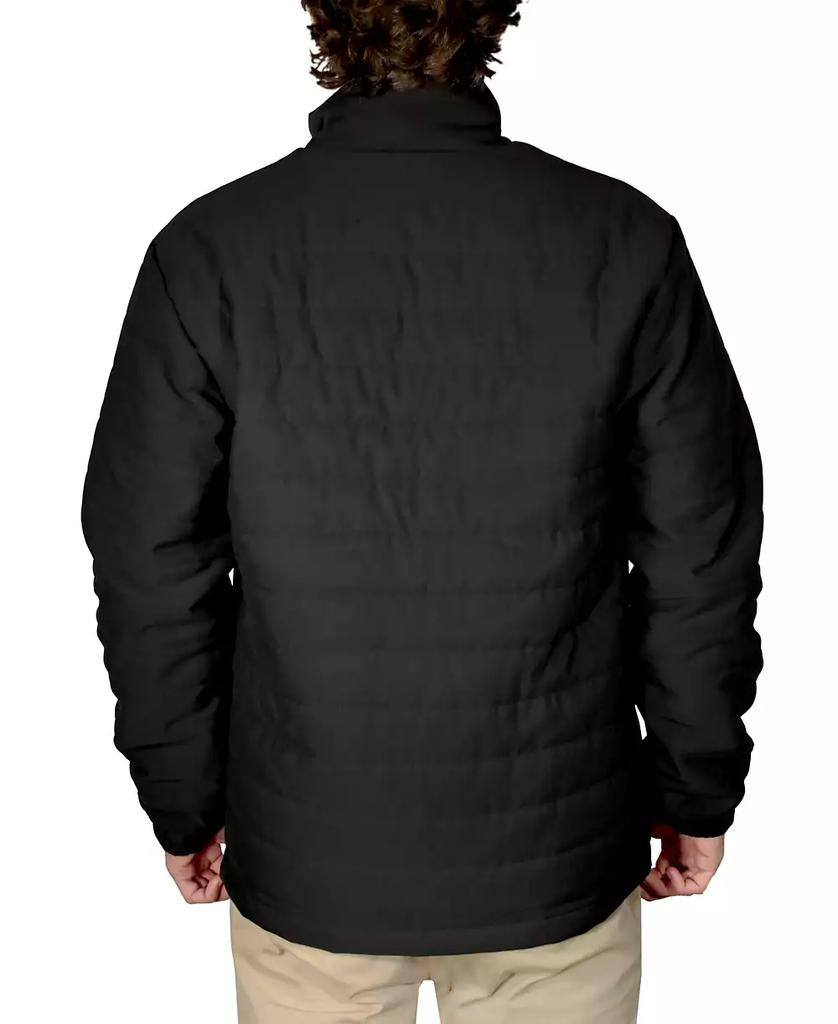 Vintage 1946 Men's Quilted Full-Zip Stand-Collar Puffy Jacket