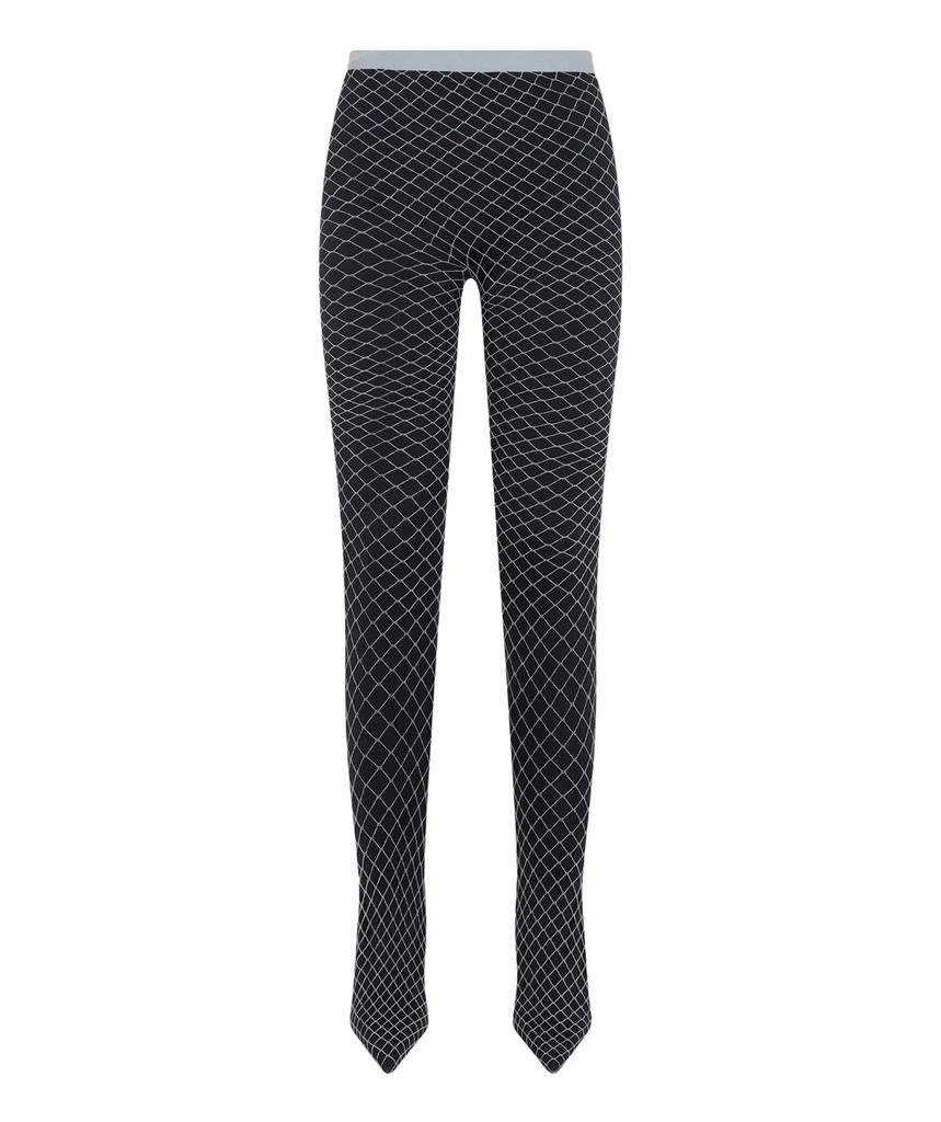 Balenciaga Balenciaga Knife Fishnet Pantaleggings Boots 1