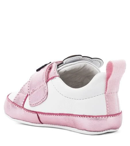 Moschino Baby leather sneakers 2