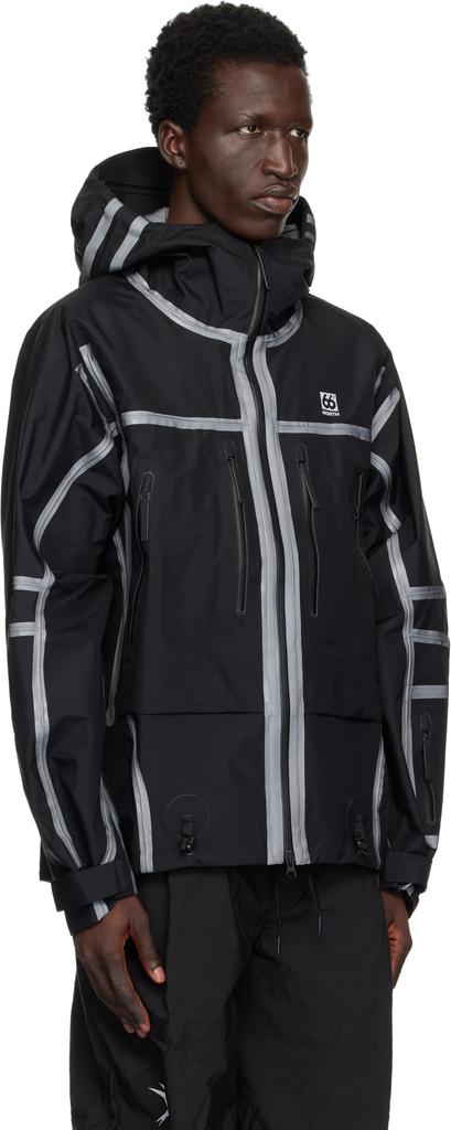 66 North Black Ægisíða Shell Jacket