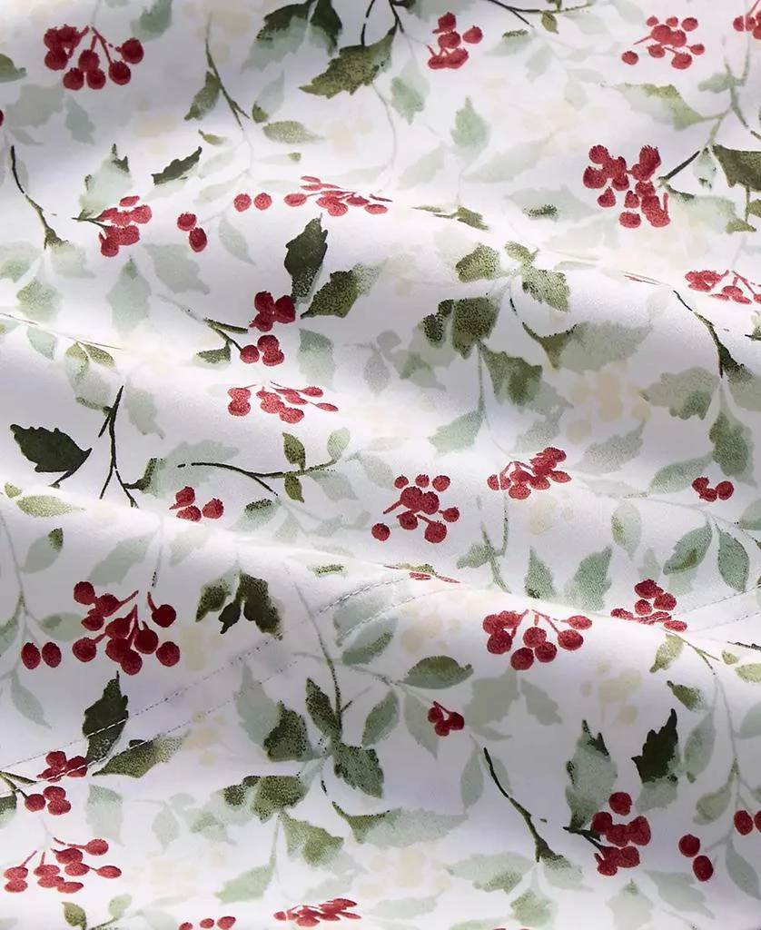 Charter Club 550 Thread Count Printed Cotton 4-Pc. Sheet Set, Queen, Exclusively at Macy’s 11