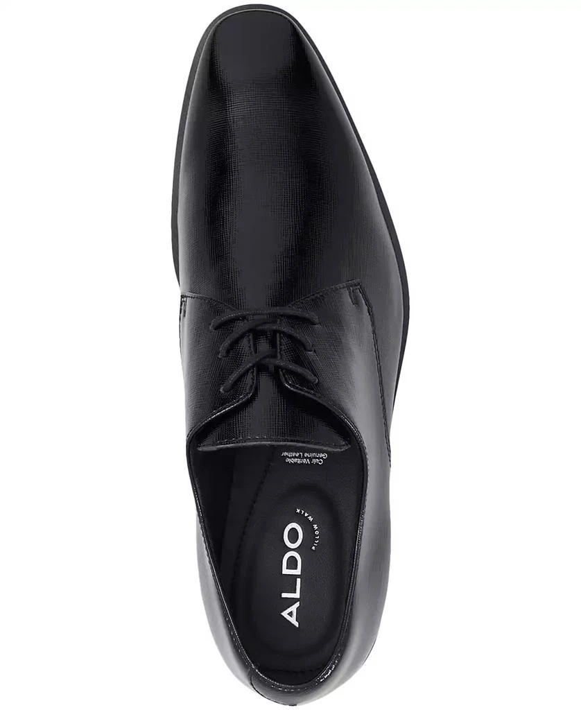 ALDO Men's Mackle Leather Lace Up Derby Shoes 4