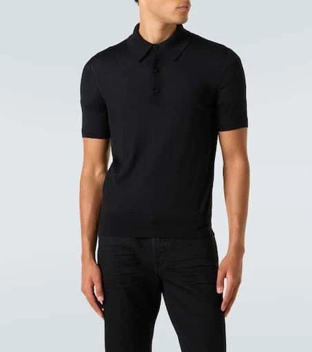 Tom Ford Cashmere and silk polo shirt 3