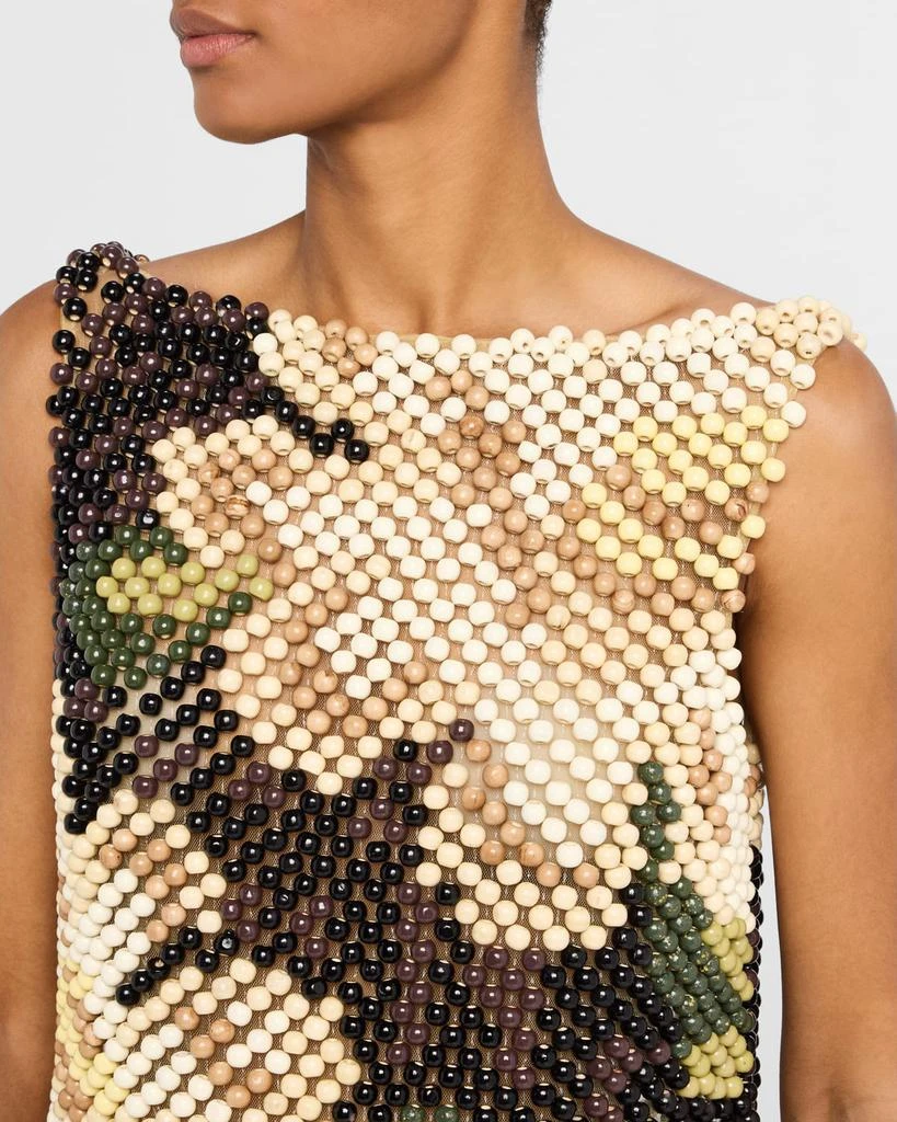 Wynn Hamlyn Floral Wooden Bead Top 5