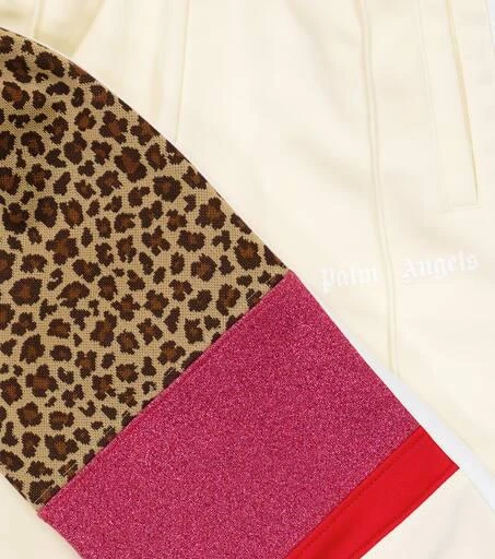 Palm Angels Glitter-embellished track pants 3