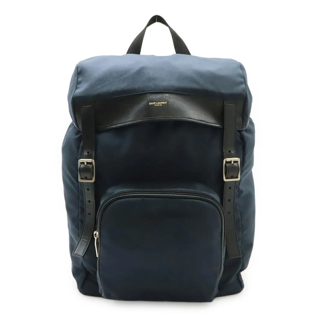 Yves Saint Laurent Canvas Leather Backpack (Pre-Owned) 2