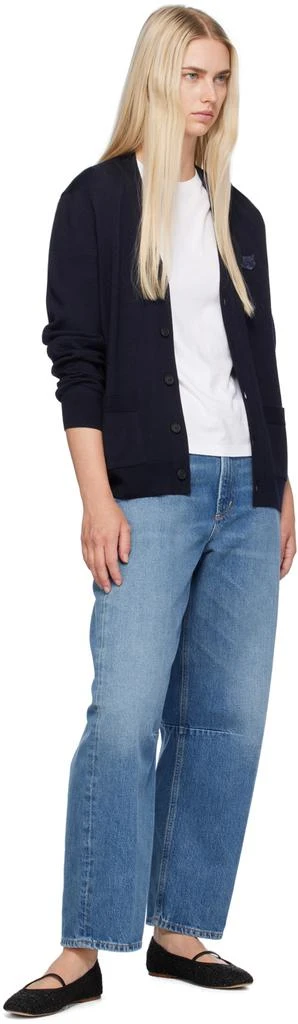 Maison Kitsune White Fox Head T-Shirt 4