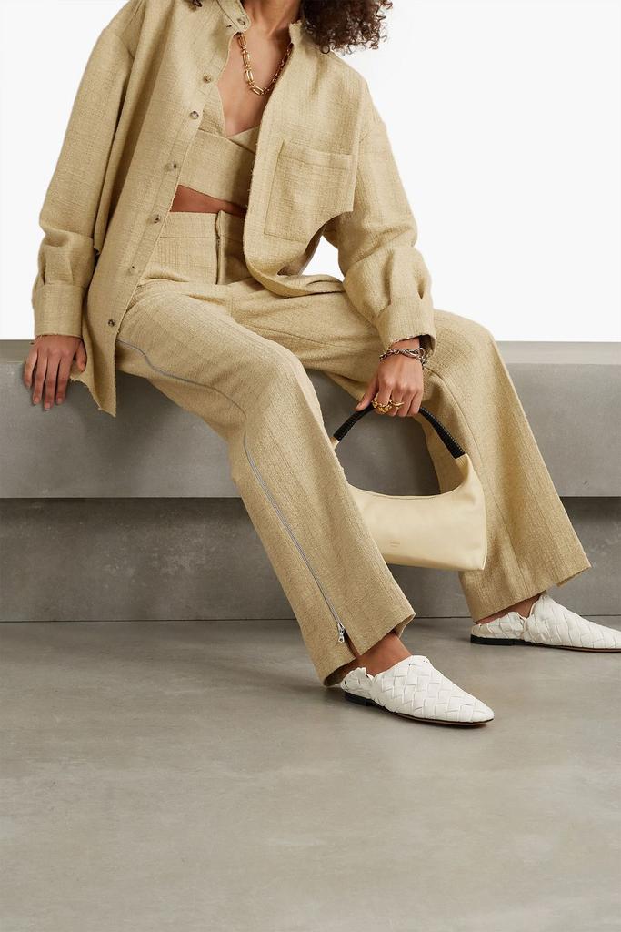 GAUCHERE Vida tweed wide-leg pants