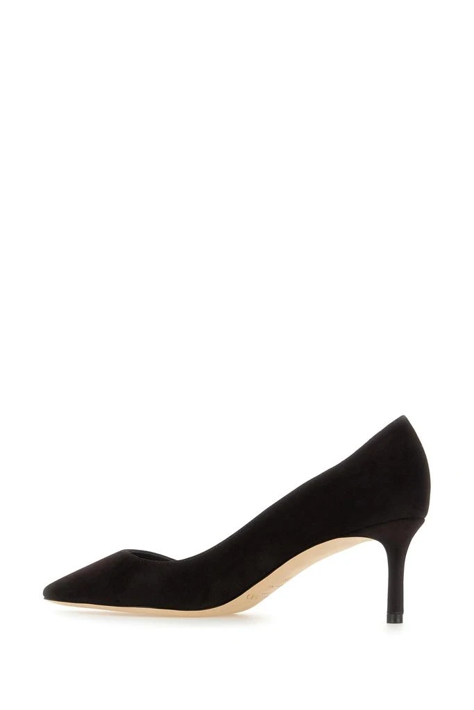 Jimmy Choo Dark Brown Suede Pumps 3